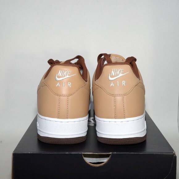 2021 Nike Air Force 1 Low QS Acorn DJ6395-100 Mens US 11 DS Brand New - Picture 6 of 8